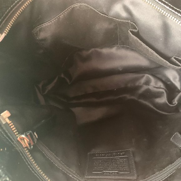 Coach  Black Patent Leather Tote - Picture 7 of 10